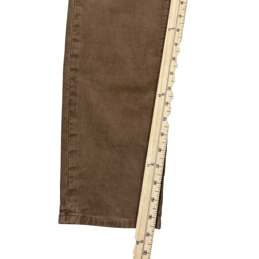 Ralph Lauren VTG Corduroy Pants Men 31x30 Tan Slim Straight Stretch Tan 5-Pocket